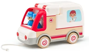 Karetka samochodowa Woody z dźwiękami i światłem