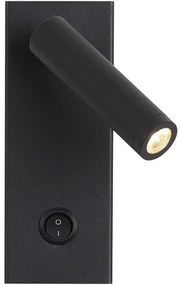 Kinkiet lampa wisząca LED punktowa metalowa AT82-1KL-Black