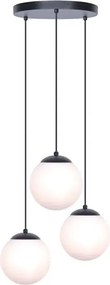Lampa wisząca nad stół ze szklanymi kloszami - S761 K4-S04