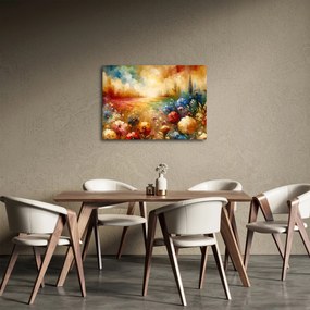 Obraz - Kolorowa łąka (70x50 cm)