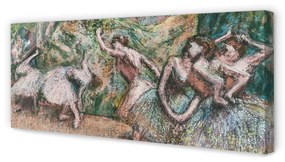 Obraz na płótnie Ballet Scene - Edgar Degas