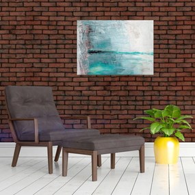 Obraz - Abstrakcyjny obraz olejny (70x50 cm)