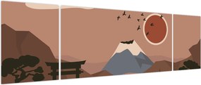 Obraz - Japonia N⁰1 (170x50 cm)