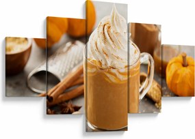 Obraz - Dyniowa latte (125x70 cm)