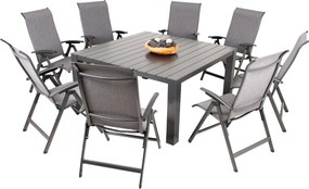 Doppler PRATO YELMO ALU, krzesła z regulacją, 8+1