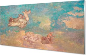 Szklany Panel Rydwan Apolla - Odilon Redon