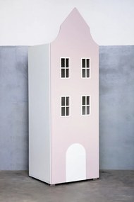 Różowa szafa domek Aplix 3X - 5 kolorów