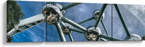 Obraz - Atomium w Brukseli (170x50 cm)