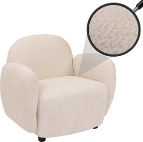 Fotel MCW-P33,  kremowy