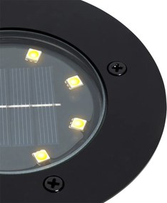 Nowoczesny reflektor ogrodowy czarny w komplecie z LED IP65 Solar - Terry