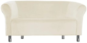 Sofa Milo MG50 kremowy nogi chrom