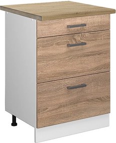 Szafka dolna do kuchni sonoma 60x60x81.6 r-line