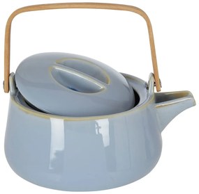 Niebieski porcelanowy dzbanek do herbaty 1 l Juna – Premier Housewares