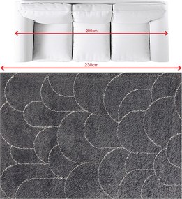 Dywan Royal smoky blue/cream 160x230cm