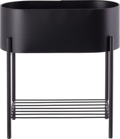 Kwietnik Valery Duo 40x19x45cm black