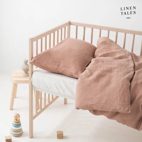Lniana pościel dziecięca do łóżeczka 100x140 cm – Linen Tales