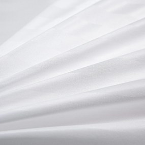 PrzytulneMieszkanie.pl PrzytulneMieszkanie.pl Hotelowa pościel z mikrofibry JASMINE biała - pasek 2 cm Rozmiar pościeli: 70 x 90 cm | 140 x 200 cm