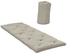 Beżowy materac futon 70x190 cm Bed In A Bag Linen Beige – Karup Design