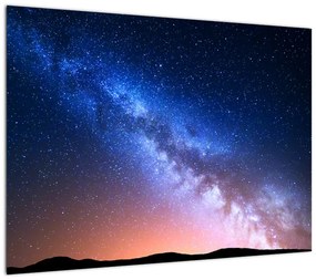 Obraz na szkle - Nocne piękno gwiazd (70x50 cm)