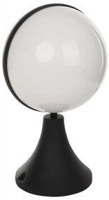 Okrągła lampa zewnętrzna czarna - N009-Hiflok