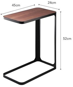 Czarny stolik YAMAZAKI Frame