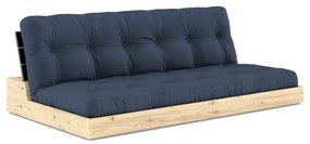 Ciemnoniebieska rozkładana sofa 196 cm Base – Karup Design