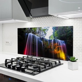 Szkło Dekoracyjne do Kuchni Dziki Wodospad Górski