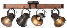 Brilliant&nbsp;- Oświetlenie punktowe DECCA 4xE27/10W/230V