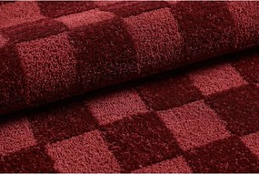 Bordowy dywan 120x170 cm Mosaic – ESTE