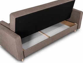 Sofa rozkładana Kysyke z funkcją spania – nowoczesna wersalka z pojemnikiem na pościel