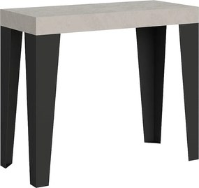 Rozkładany stół konsolowy 90x40/300 cm Kaszmir płomienisty