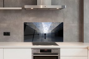 Panel Szklany Niebo w Lustrzanym Odbiciu