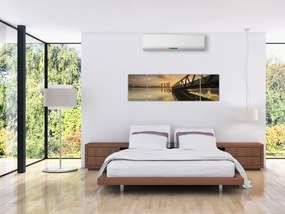 Obraz molo (170x50 cm)