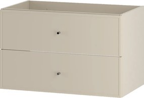 Kaszmirowa Szafka pod Umywalkę 80cm 2 Szuflady Marco