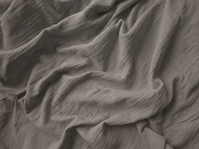 PrzytulneMieszkanie.pl PrzytulneMieszkanie.pl Pościel muślinowa PURELY szara Rozmiar pościeli: 80 x 80 cm | 155 x 220 cm