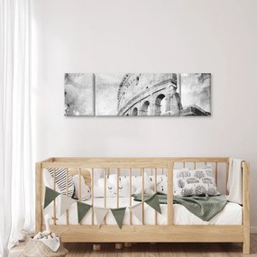 Obraz - Vintage pocztówka miasta N⁰1 (170x50 cm)