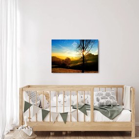 Obraz wschodu słońca (70x50 cm)