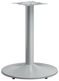 Podstawa do stołu OLYMPO, wysokie, 1100 x 420 mm, srebrny