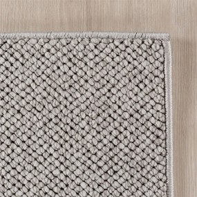 Dywan nowoczesny Helix jednobarwny szary  60 cm x 110 cm