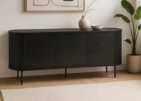 Komoda Estella 160 cm 3-drzwiowa – elegancka i funkcjonalna, idealna do salonu i sypialni