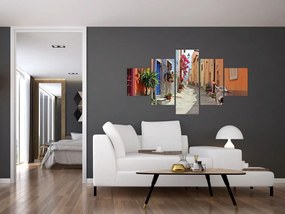 Obraz ulicy Sardynii (125x70 cm)