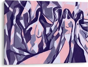 Obraz - Abstrakcyjne kobiety (70x50 cm)
