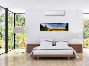 Obraz - Górska łąka (170x50 cm)