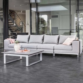 Zestaw mebli ogrodowych 4-modułowy Ego Modular srebrno-szary KETTLER
