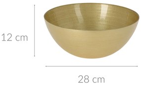 Misa dekoracyjna, szklana, Ø 28 cm