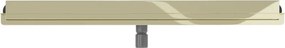 Mexen Flat Wall odpływ liniowy ścienny 2w1 100 cm, złoty - 1530100