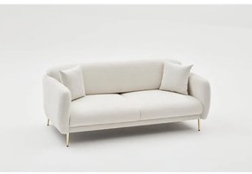 Biała rozkładana sofa 210 cm Simena – Balcab Home