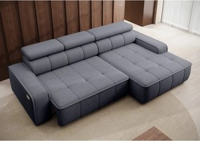 THIAGO S MINI z elektryczną regulacją siedziska Prawostronny w tkaninie SERENO 694 WERSAL