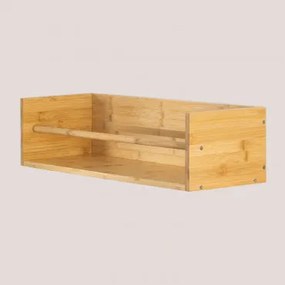 Półka Ścienna ↔︎ 60 Cm Z Bambusa Gurgen Bambus - Sklum