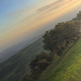 Obraz - Widok ze wzgórza (170x50 cm)